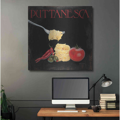 Luxe Metal Art 'Italian Cuisine I' by Marco Fabiano, Metal Wall Art,36x36