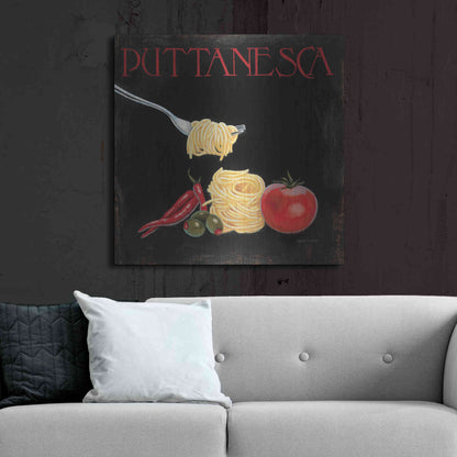 Luxe Metal Art 'Italian Cuisine I' by Marco Fabiano, Metal Wall Art,36x36