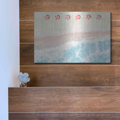 Luxe Metal Art 'Sky Seaview I' by James Wiens, Metal Wall Art,16x12