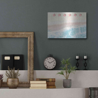 Luxe Metal Art 'Sky Seaview I' by James Wiens, Metal Wall Art,16x12