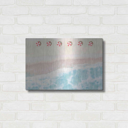 Luxe Metal Art 'Sky Seaview I' by James Wiens, Metal Wall Art,24x16