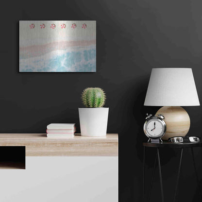 Luxe Metal Art 'Sky Seaview I' by James Wiens, Metal Wall Art,24x16
