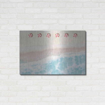 Luxe Metal Art 'Sky Seaview I' by James Wiens, Metal Wall Art,36x24