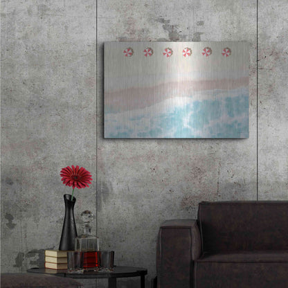 Luxe Metal Art 'Sky Seaview I' by James Wiens, Metal Wall Art,36x24