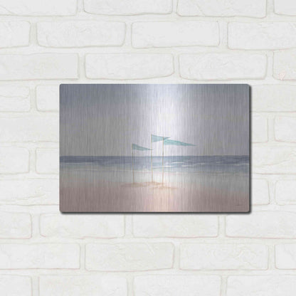Luxe Metal Art 'Salento Coast I' by James Wiens, Metal Wall Art,16x12