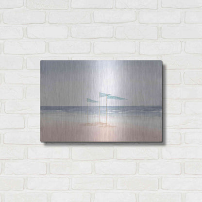 Luxe Metal Art 'Salento Coast I' by James Wiens, Metal Wall Art,24x16
