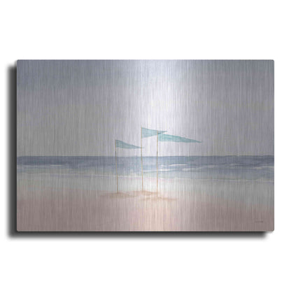 Luxe Metal Art 'Salento Coast I' by James Wiens, Metal Wall Art