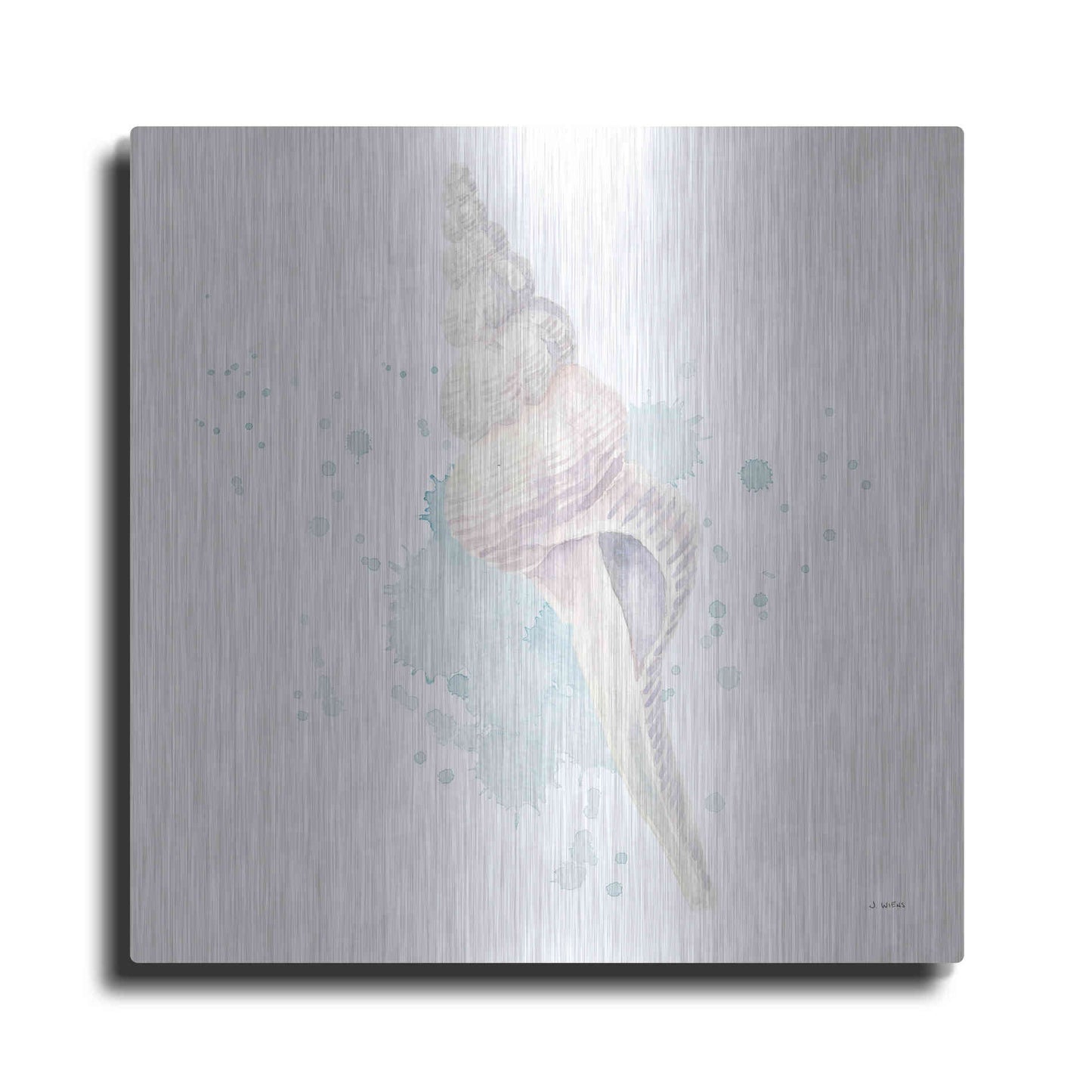 Luxe Metal Art 'Salento Coast V' by James Wiens, Metal Wall Art
