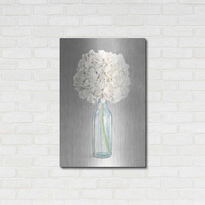Luxe Metal Art 'Tranquil Blossoms II' by James Wiens, Metal Wall Art,24x36