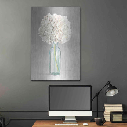 Luxe Metal Art 'Tranquil Blossoms II' by James Wiens, Metal Wall Art,24x36