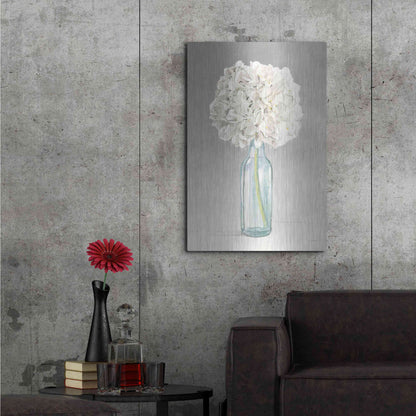 Luxe Metal Art 'Tranquil Blossoms II' by James Wiens, Metal Wall Art,24x36