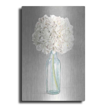 Luxe Metal Art 'Tranquil Blossoms II' by James Wiens, Metal Wall Art