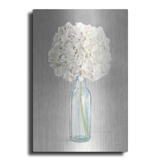 Luxe Metal Art 'Tranquil Blossoms II' by James Wiens, Metal Wall Art