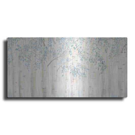Luxe Metal Art 'Fresh Forest' by James Wiens, Metal Wall Art