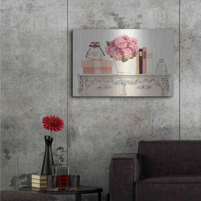 Luxe Metal Art 'Parfum Chic II' by Marco Fabiano, Metal Wall Art,36x24