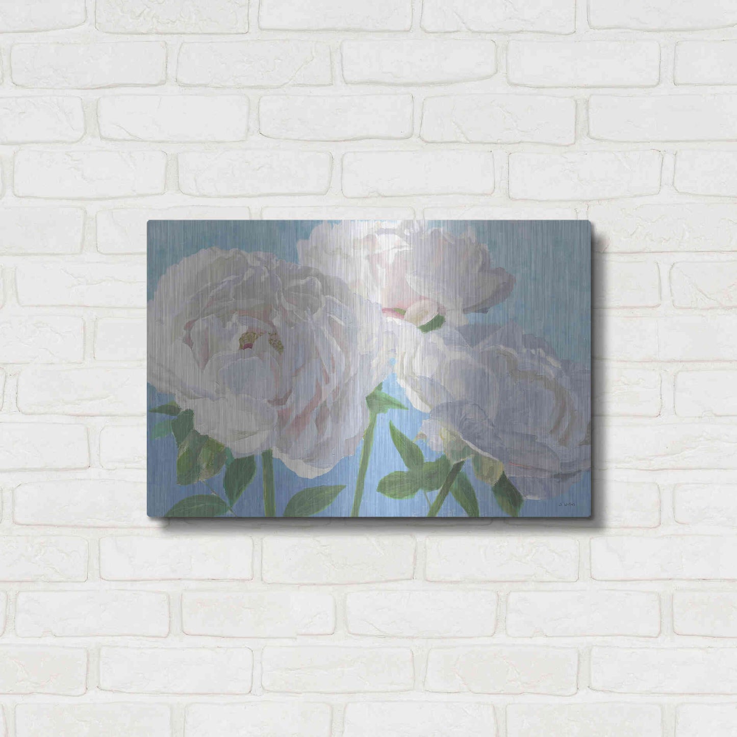 Luxe Metal Art 'Essence of June I' by James Wiens, Metal Wall Art,24x16