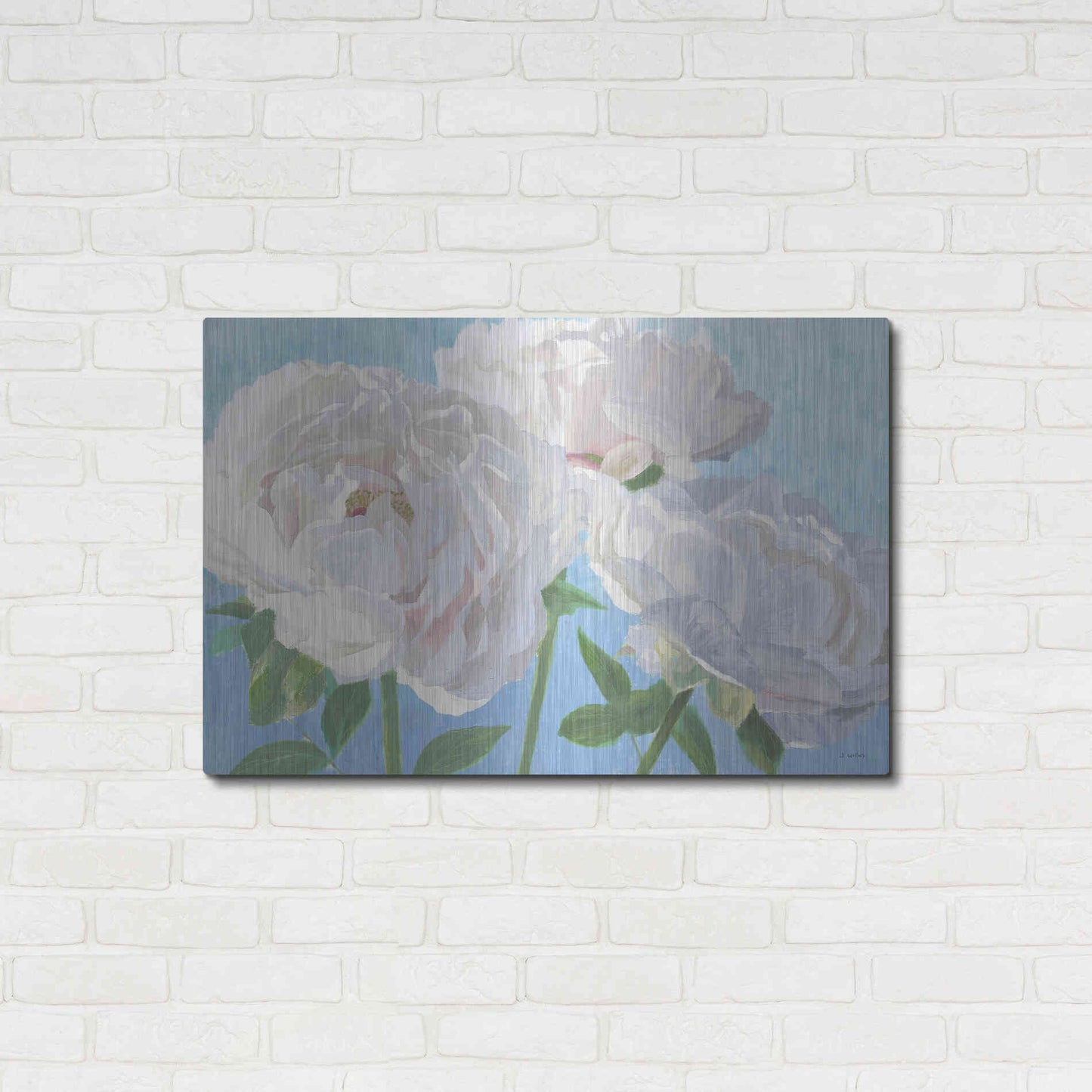 Luxe Metal Art 'Essence of June I' by James Wiens, Metal Wall Art,36x24