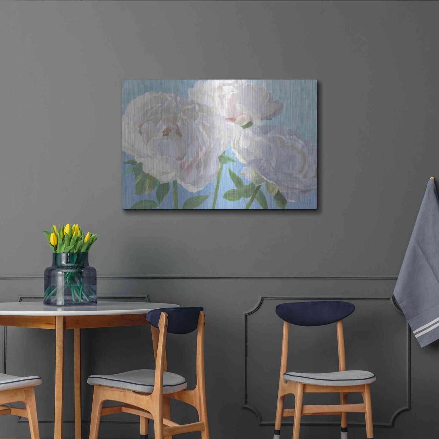 Luxe Metal Art 'Essence of June I' by James Wiens, Metal Wall Art,36x24