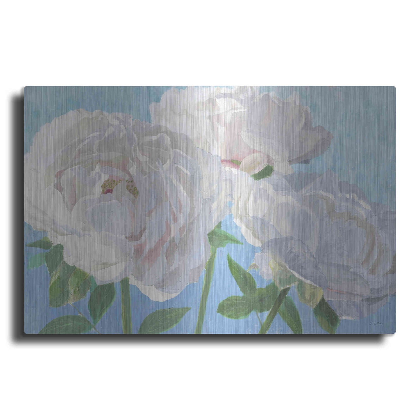 Luxe Metal Art 'Essence of June I' by James Wiens, Metal Wall Art