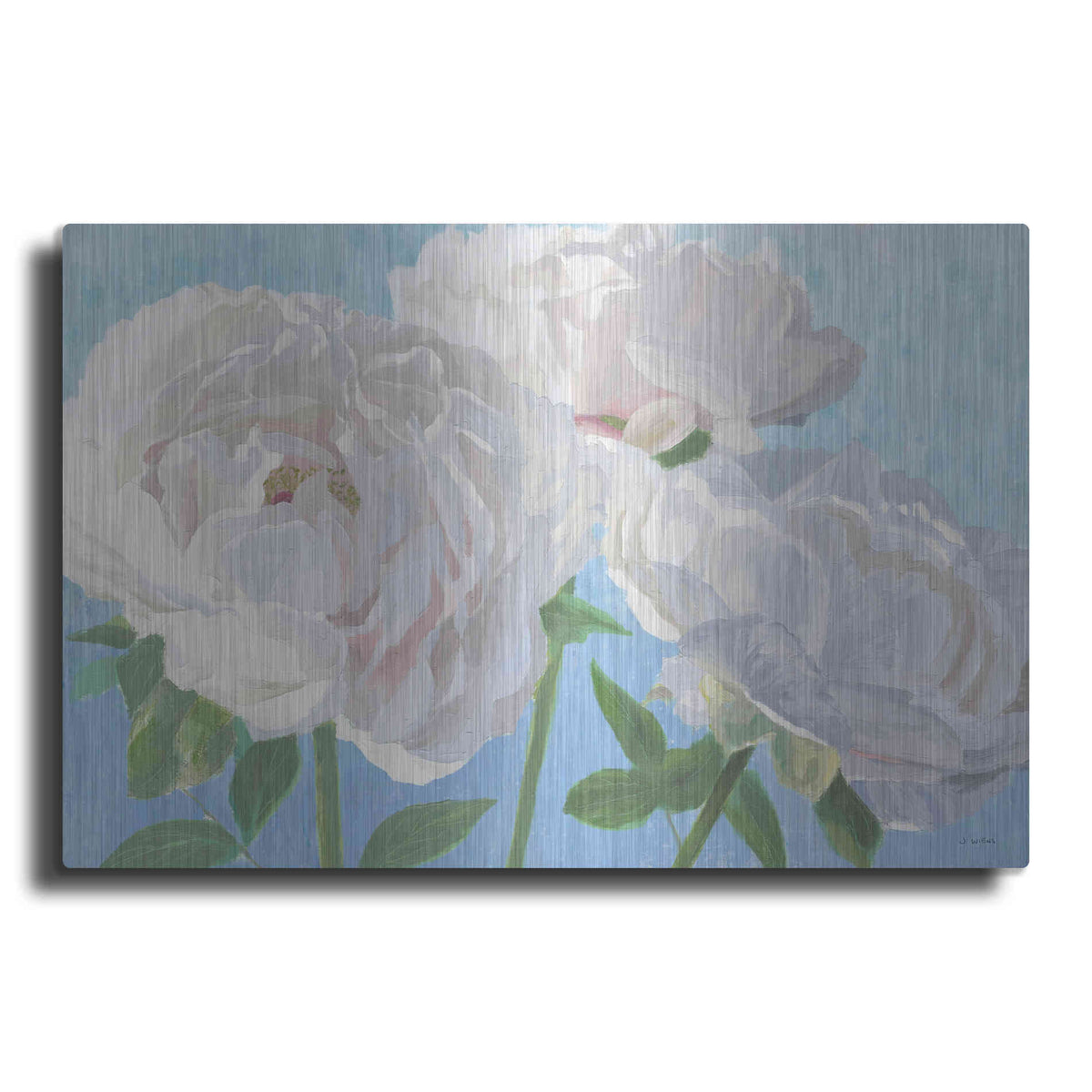 Luxe Metal Art 'Essence of June I' by James Wiens, Metal Wall Art