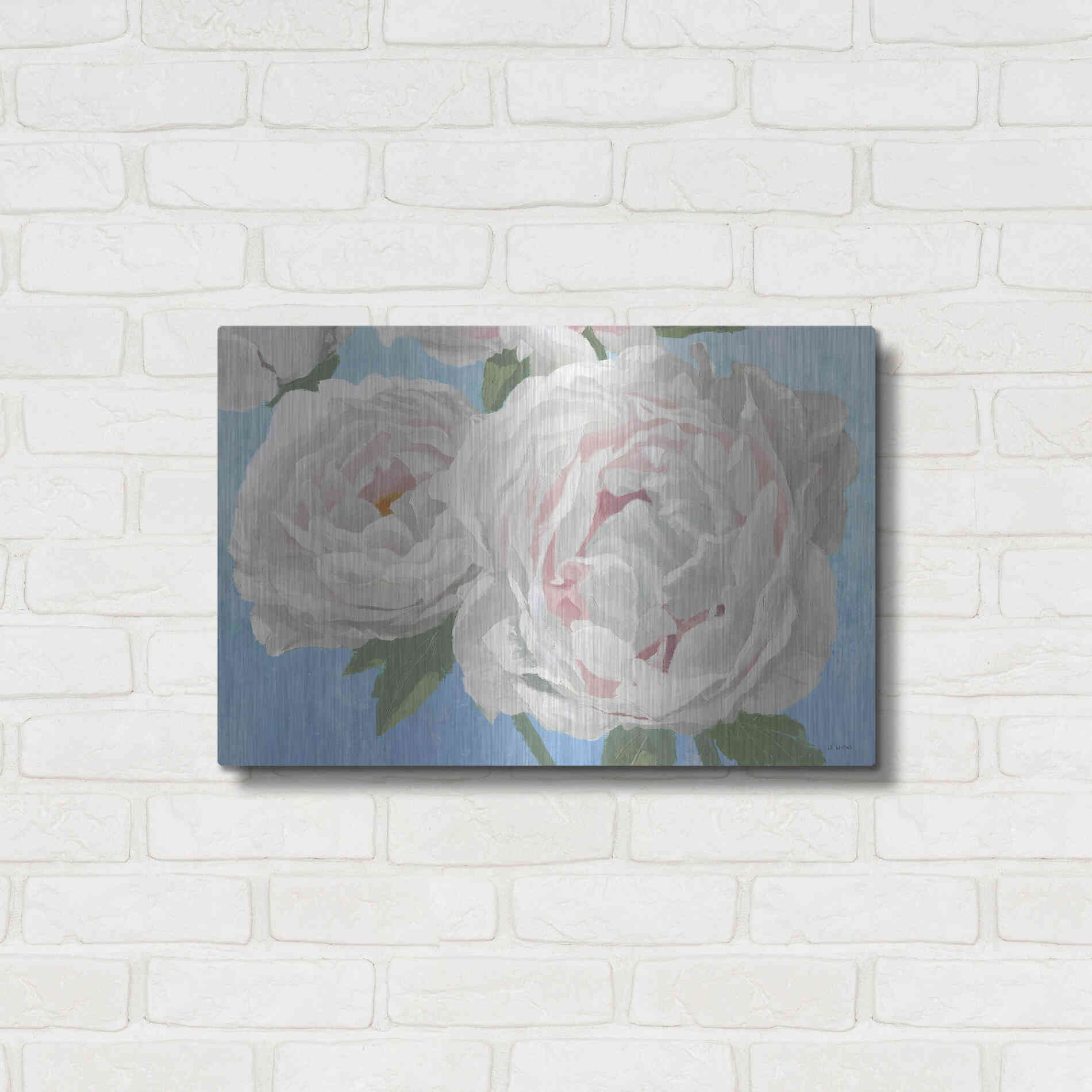 Luxe Metal Art 'Essence of June II' by James Wiens, Metal Wall Art,24x16