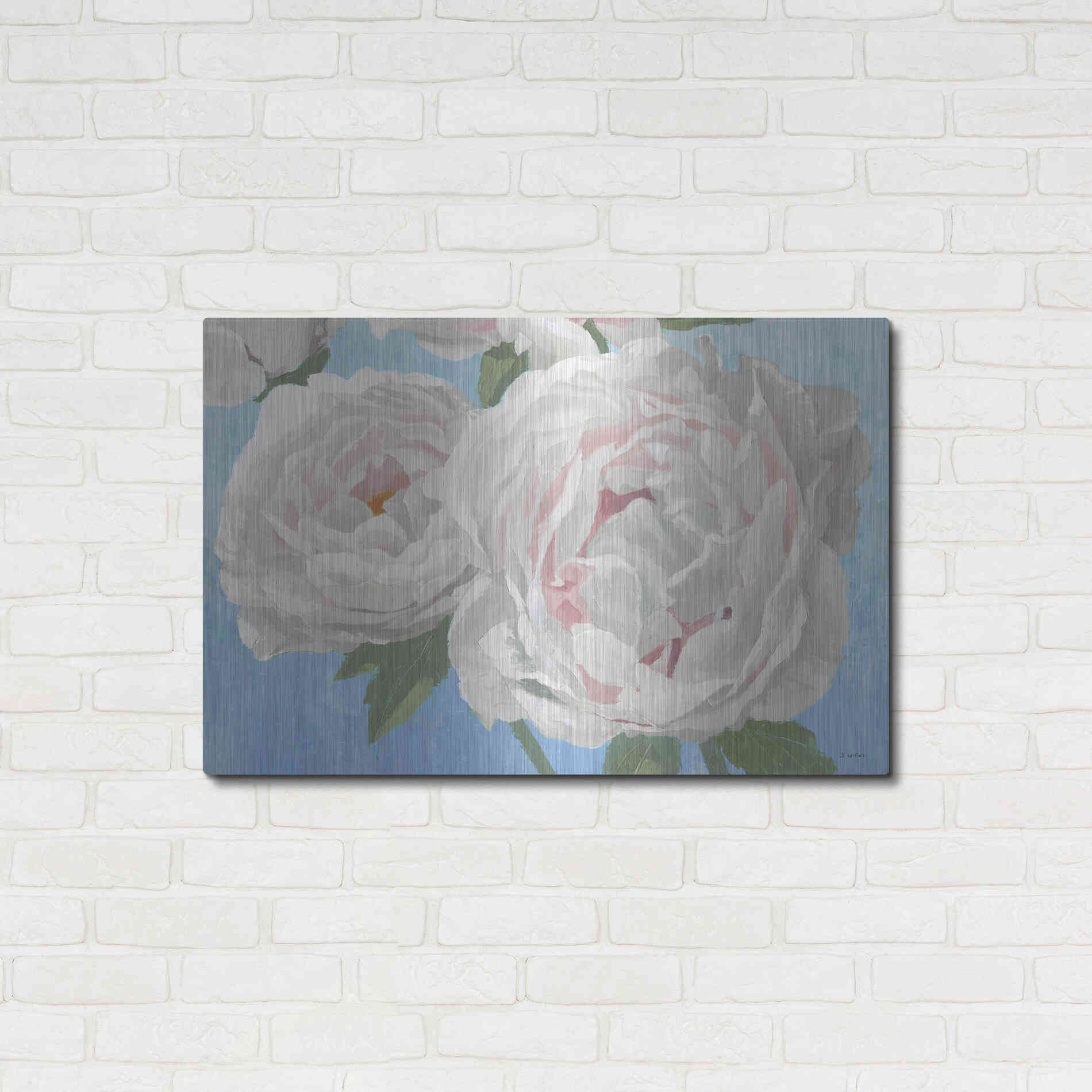 Luxe Metal Art 'Essence of June II' by James Wiens, Metal Wall Art,36x24