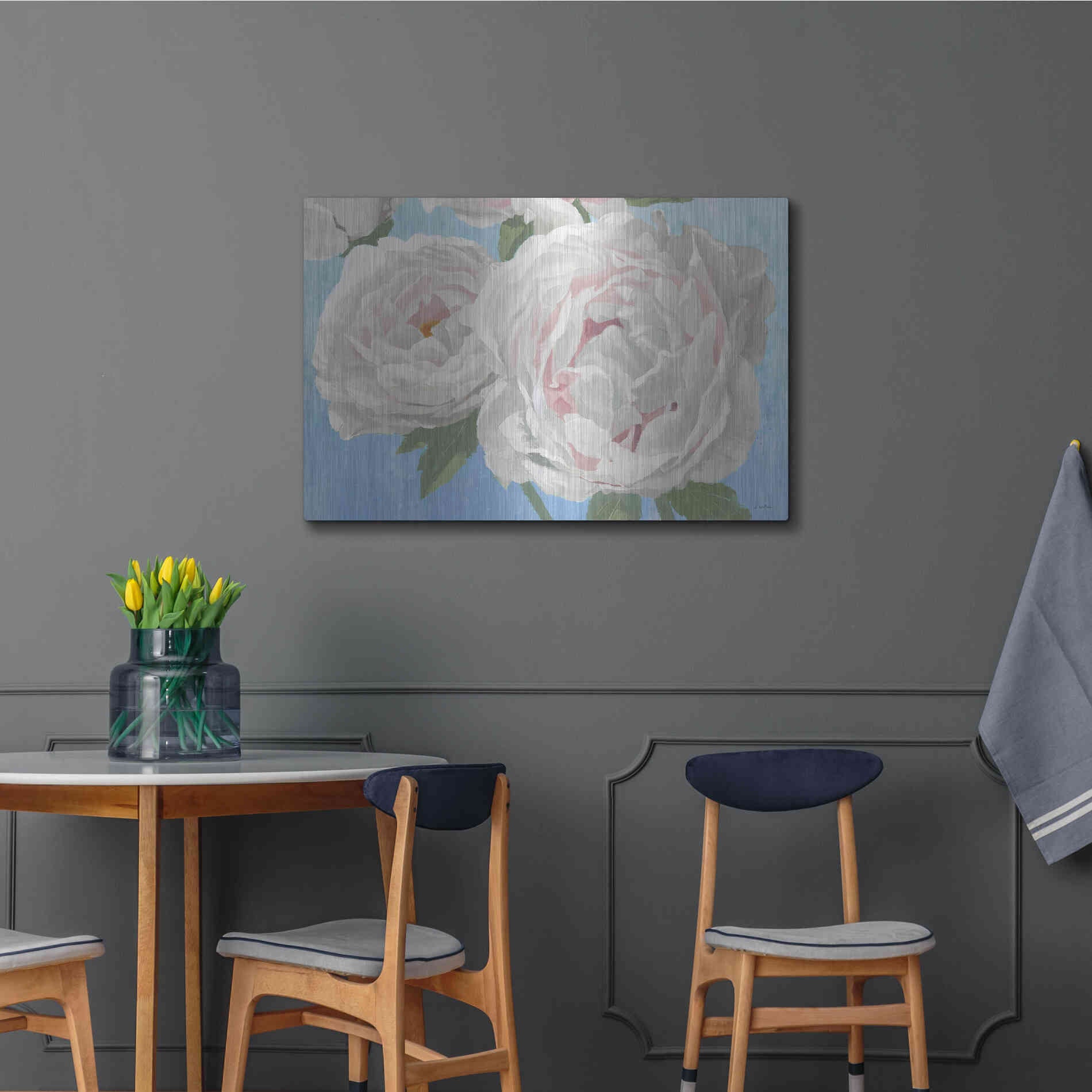 Luxe Metal Art 'Essence of June II' by James Wiens, Metal Wall Art,36x24