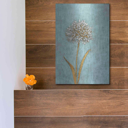 Luxe Metal Art 'Shimmering Summer I' by James Wiens, Metal Wall Art,12x16