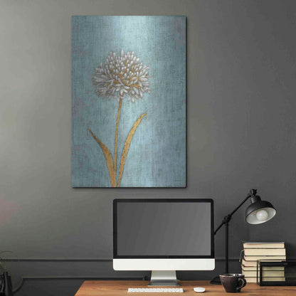 Luxe Metal Art 'Shimmering Summer I' by James Wiens, Metal Wall Art,24x36