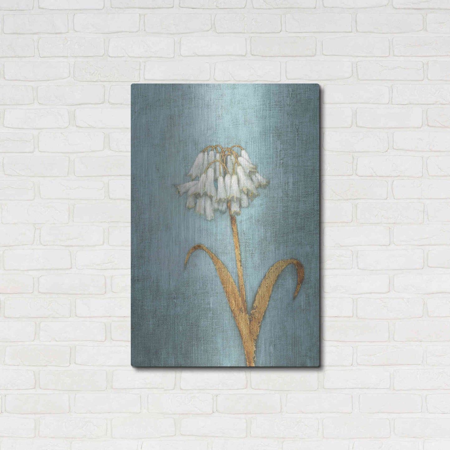 Luxe Metal Art 'Shimmering Summer II' by James Wiens, Metal Wall Art,24x36