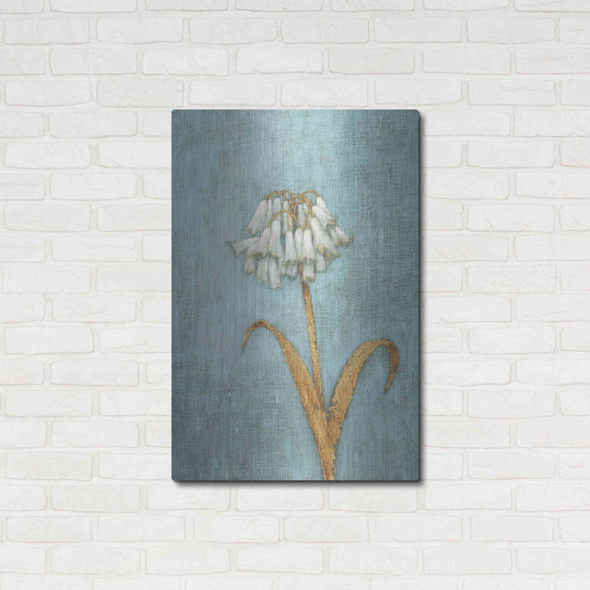 Luxe Metal Art 'Shimmering Summer II' by James Wiens, Metal Wall Art,24x36