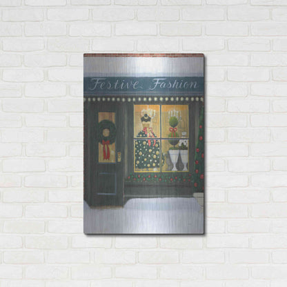 Luxe Metal Art 'Holiday Moments VI' by James Wiens, Metal Wall Art,24x36