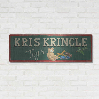 Luxe Metal Art 'Holiday Moments VII' by James Wiens, Metal Wall Art,48x16