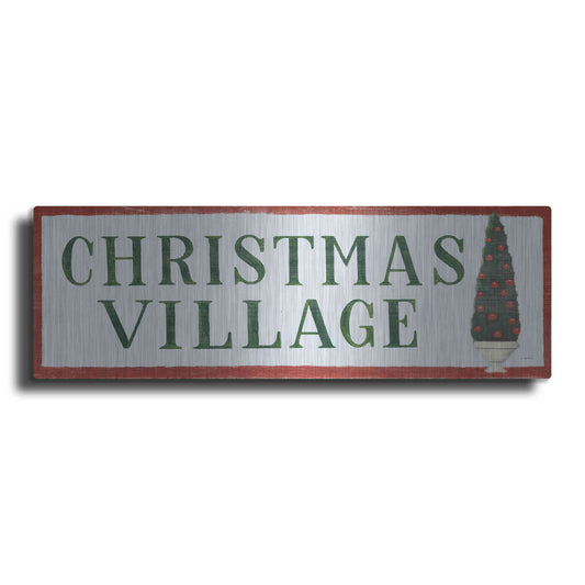 Luxe Metal Art 'Holiday Moments XI' by James Wiens, Metal Wall Art