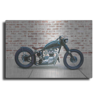 Luxe Metal Art 'Lets Roll I' by James Wiens, Metal Wall Art
