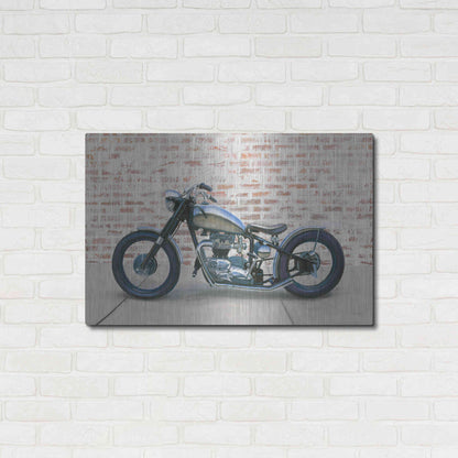 Luxe Metal Art 'Lets Roll II' by James Wiens, Metal Wall Art,36x24