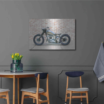 Luxe Metal Art 'Lets Roll II' by James Wiens, Metal Wall Art,36x24