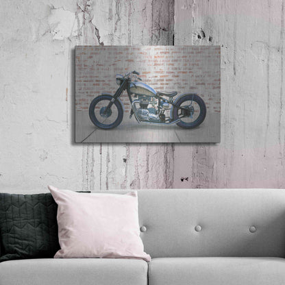 Luxe Metal Art 'Lets Roll II' by James Wiens, Metal Wall Art,36x24
