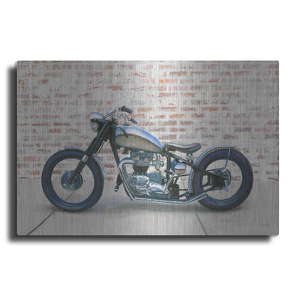 Luxe Metal Art 'Lets Roll II' by James Wiens, Metal Wall Art