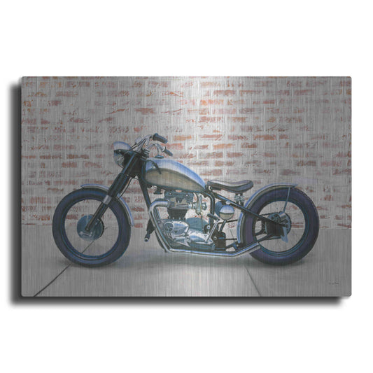 Luxe Metal Art 'Lets Roll II' by James Wiens, Metal Wall Art