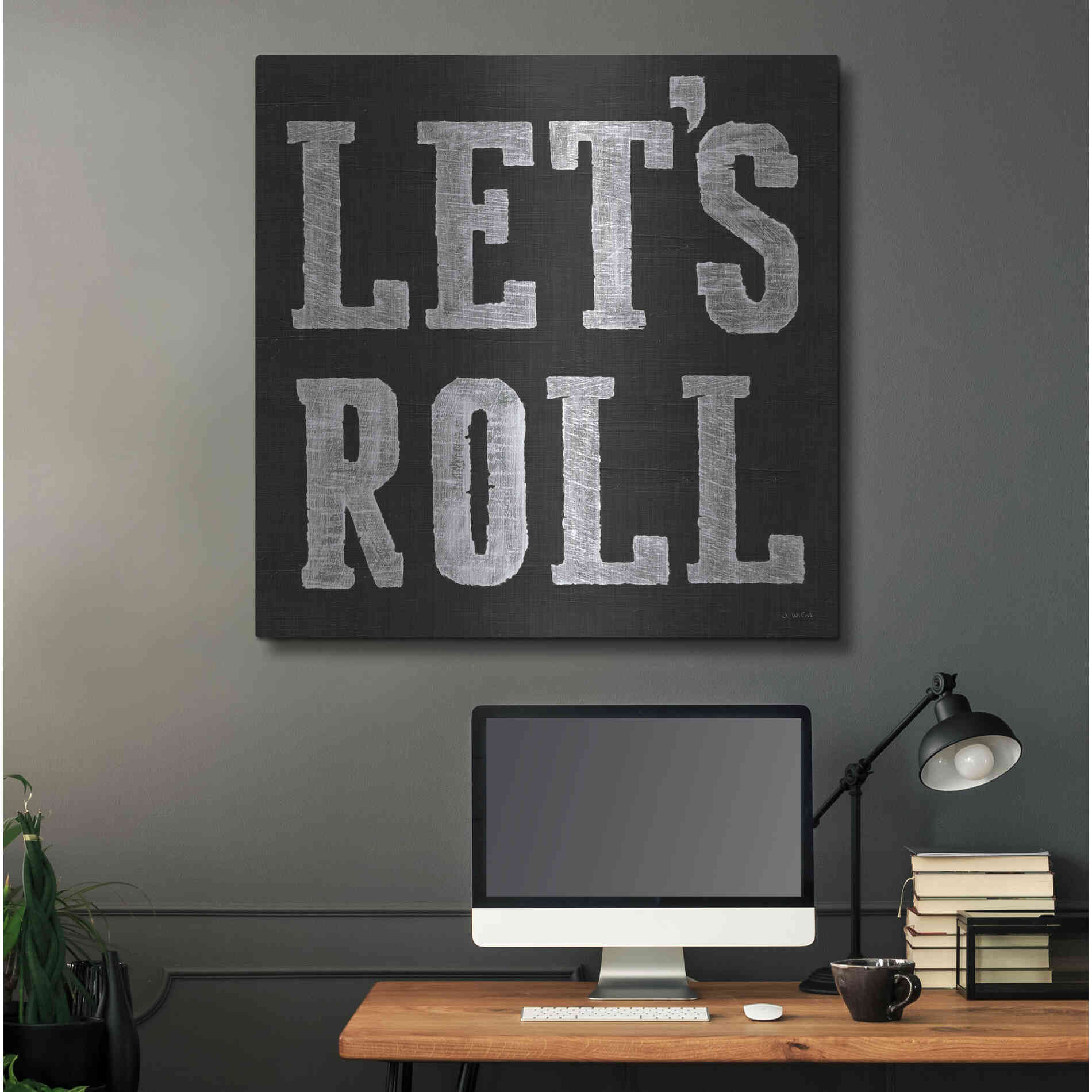 Luxe Metal Art 'Lets Roll V' by James Wiens, Metal Wall Art,36x36