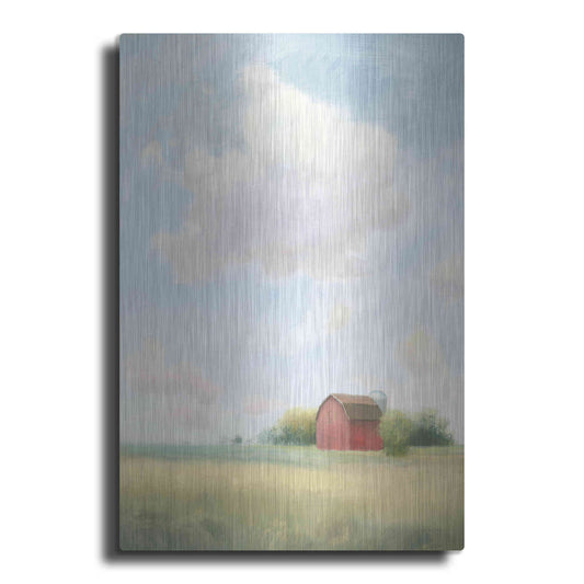 Luxe Metal Art 'Pleasant Pastures' by James Wiens, Metal Wall Art