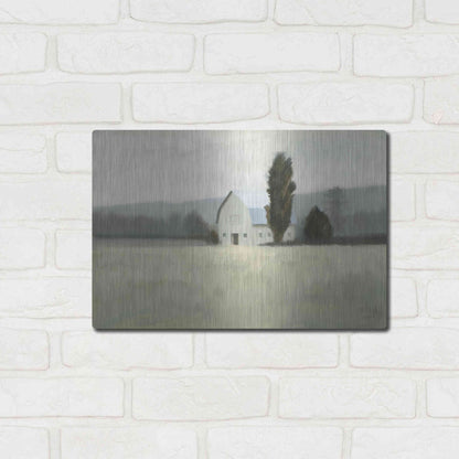 Luxe Metal Art 'Quiet Valley' by James Wiens, Metal Wall Art,16x12