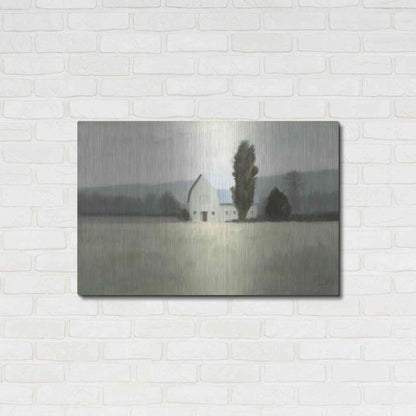 Luxe Metal Art 'Quiet Valley' by James Wiens, Metal Wall Art,36x24