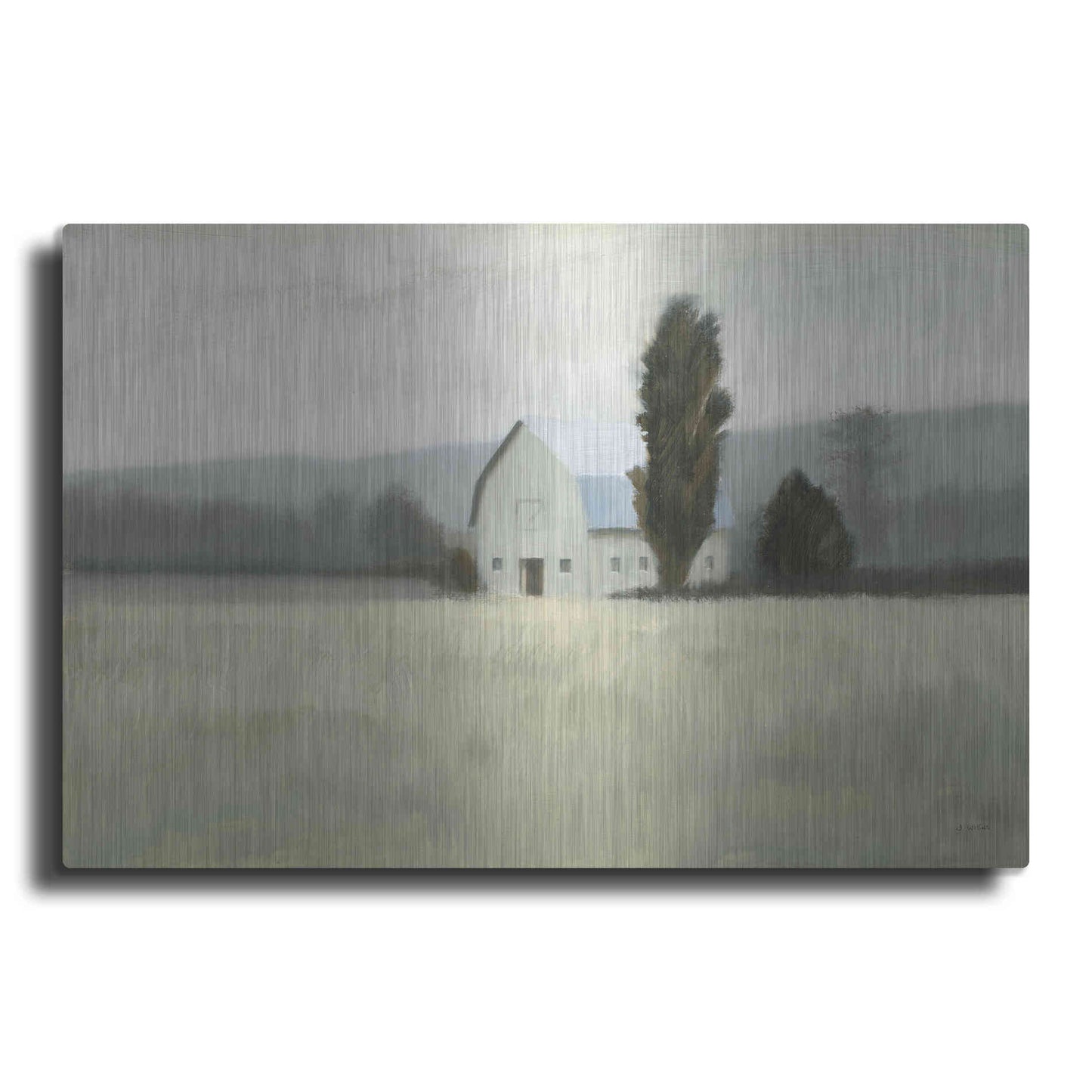 Luxe Metal Art 'Quiet Valley' by James Wiens, Metal Wall Art