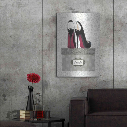 Luxe Metal Art 'Tres Chic I' by Marco Fabiano, Metal Wall Art,24x36
