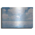 Luxe Metal Art 'Sparkling Sea' by James Wiens, Metal Wall Art