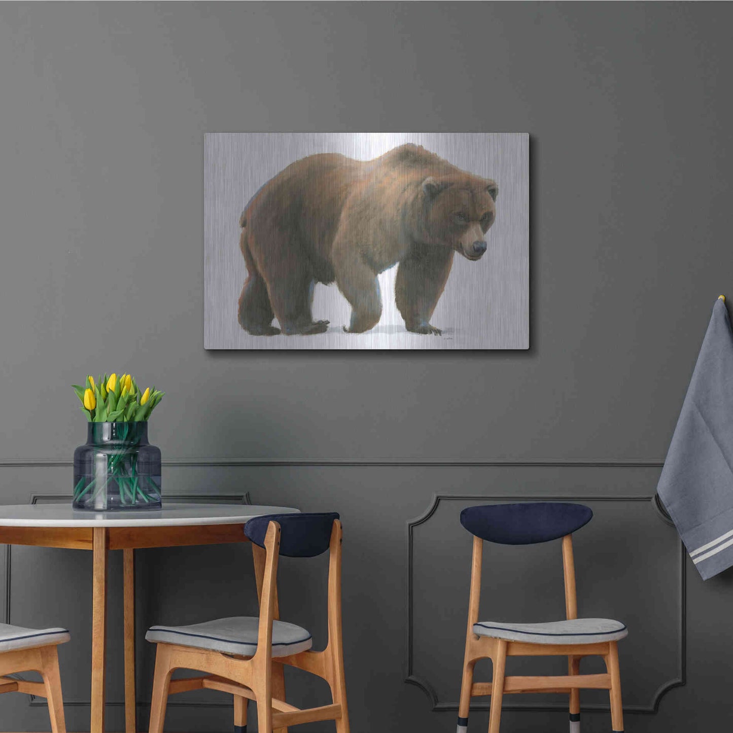 Luxe Metal Art 'Northern Wild I' by James Wiens, Metal Wall Art,36x24