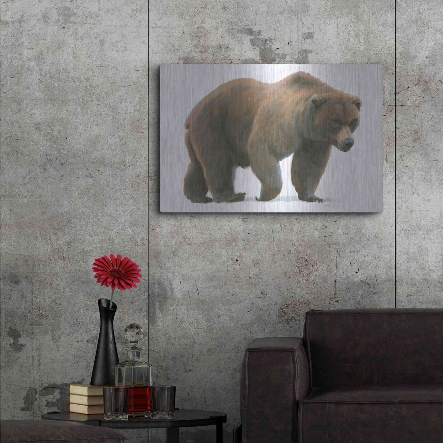 Luxe Metal Art 'Northern Wild I' by James Wiens, Metal Wall Art,36x24
