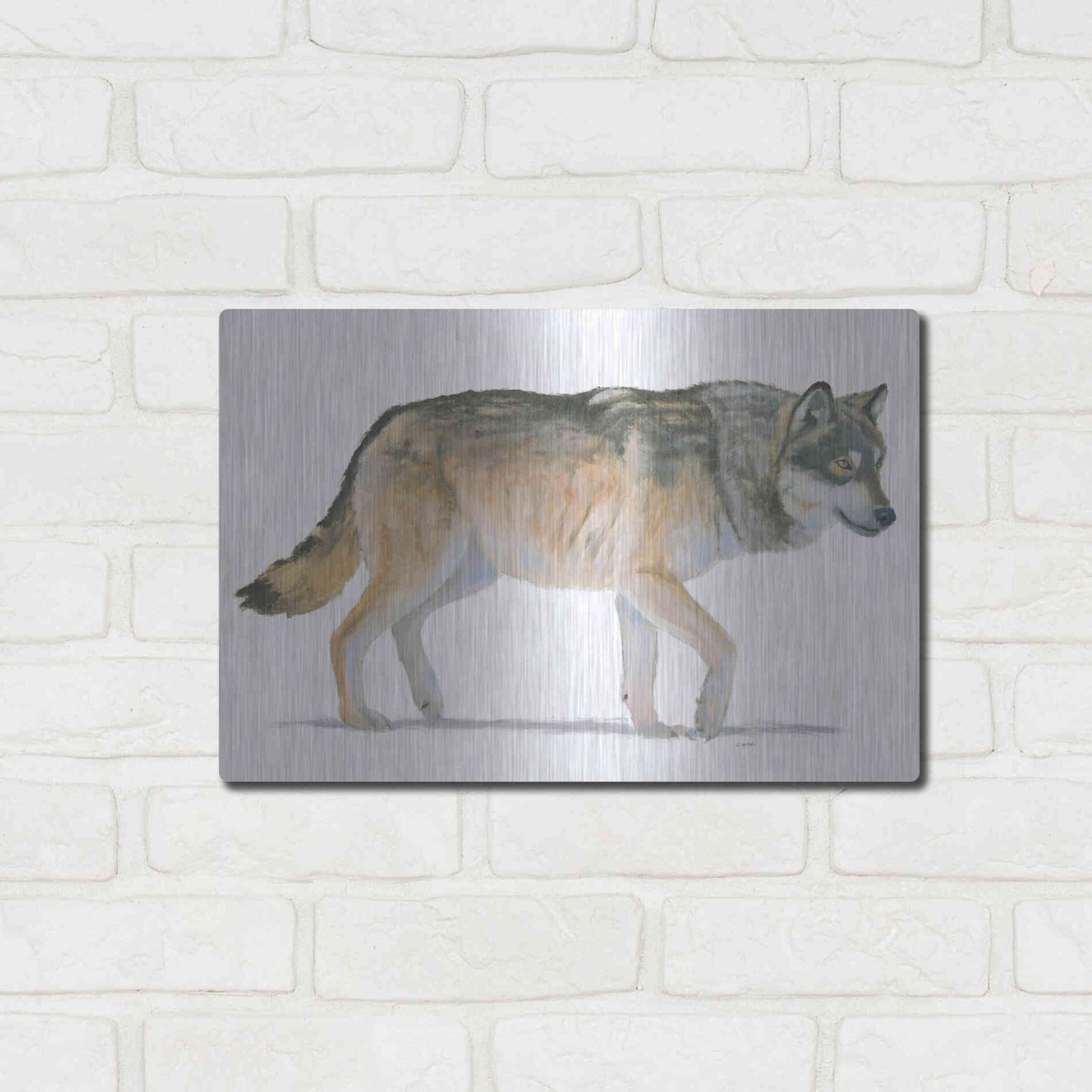 Luxe Metal Art 'Northern Wild II' by James Wiens, Metal Wall Art,16x12